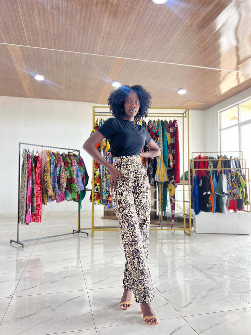 Ankara high waist pants