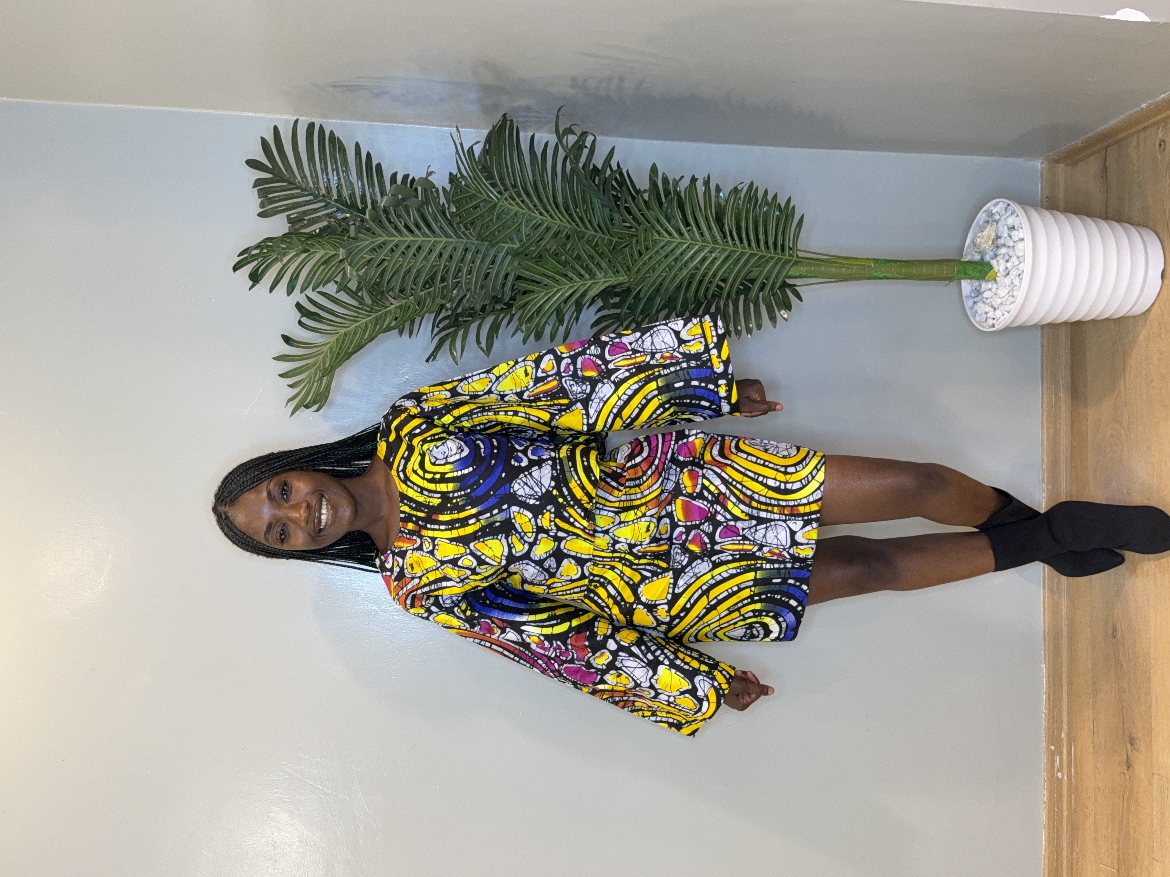 Ankara Two-Piece Suit Skirt Sets